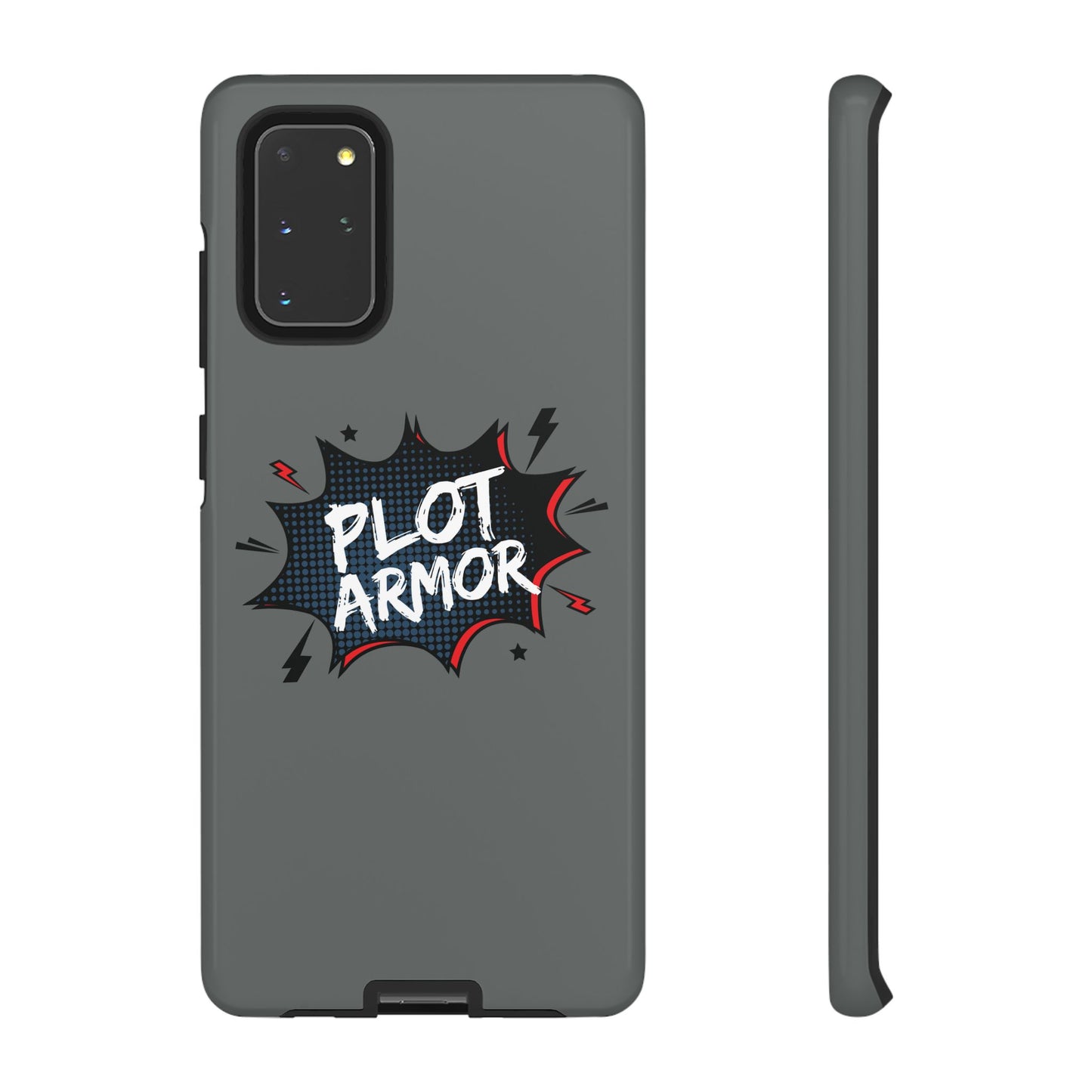 Plot Armor Phone Case | Tough Cases for Gamers, Gift for Nerds, Phone Accessories for Gamers, Protective Case, Playful Design