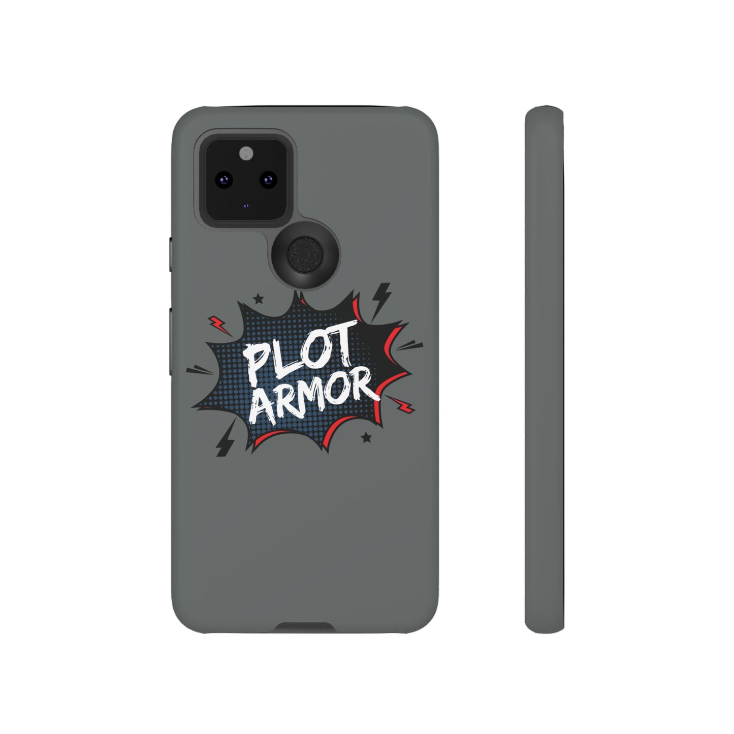 Plot Armor Phone Case | Tough Cases for Gamers, Gift for Nerds, Phone Accessories for Gamers, Protective Case, Playful Design