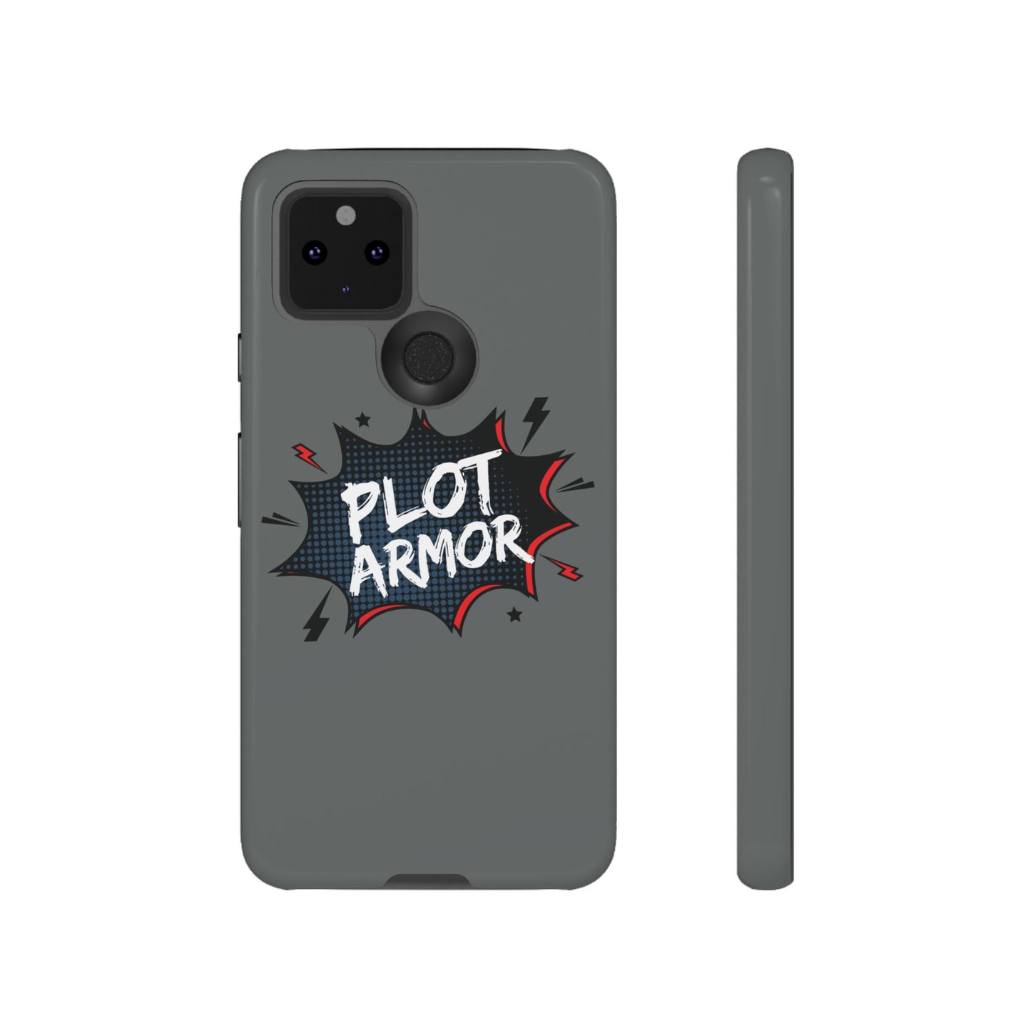 Plot Armor Phone Case | Tough Cases for Gamers, Gift for Nerds, Phone Accessories for Gamers, Protective Case, Playful Design