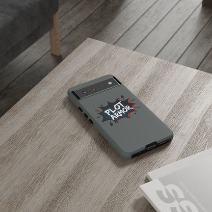 Plot Armor Phone Case | Tough Cases for Gamers, Gift for Nerds, Phone Accessories for Gamers, Protective Case, Playful Design
