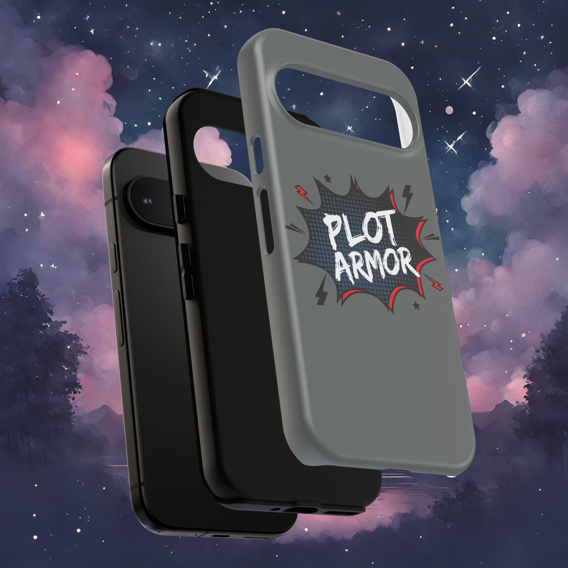 Plot Armor Phone Case | Tough Cases for Gamers, Gift for Nerds, Phone Accessories for Gamers, Protective Case, Playful Design | Phone Case by VarietySpire – VarietySpire