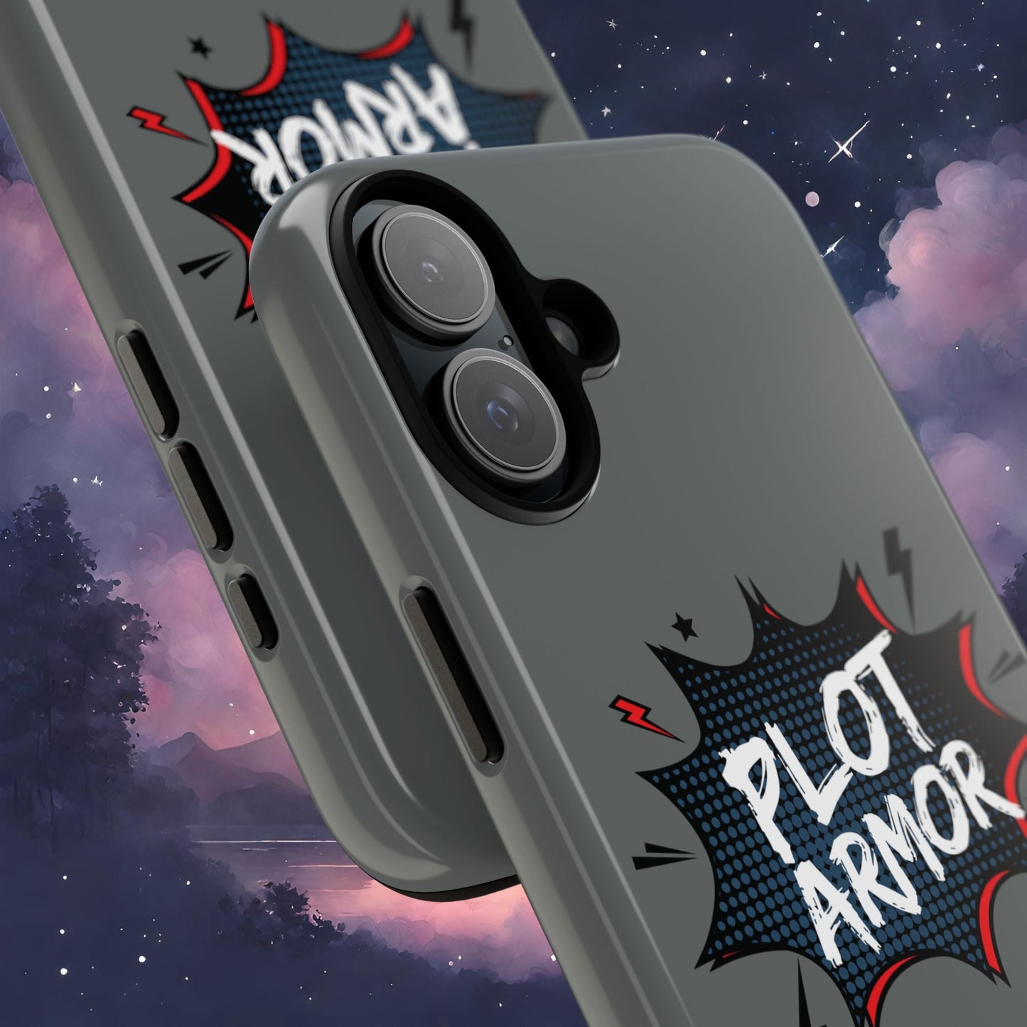Plot Armor Phone Case | Tough Cases for Gamers, Gift for Nerds, Phone Accessories for Gamers, Protective Case, Playful Design | Phone Case by VarietySpire – VarietySpire
