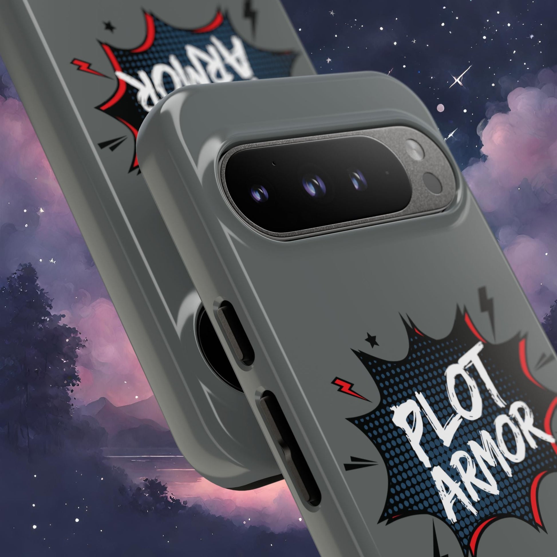 Plot Armor Phone Case | Tough Cases for Gamers, Gift for Nerds, Phone Accessories for Gamers, Protective Case, Playful Design | Phone Case by VarietySpire – VarietySpire