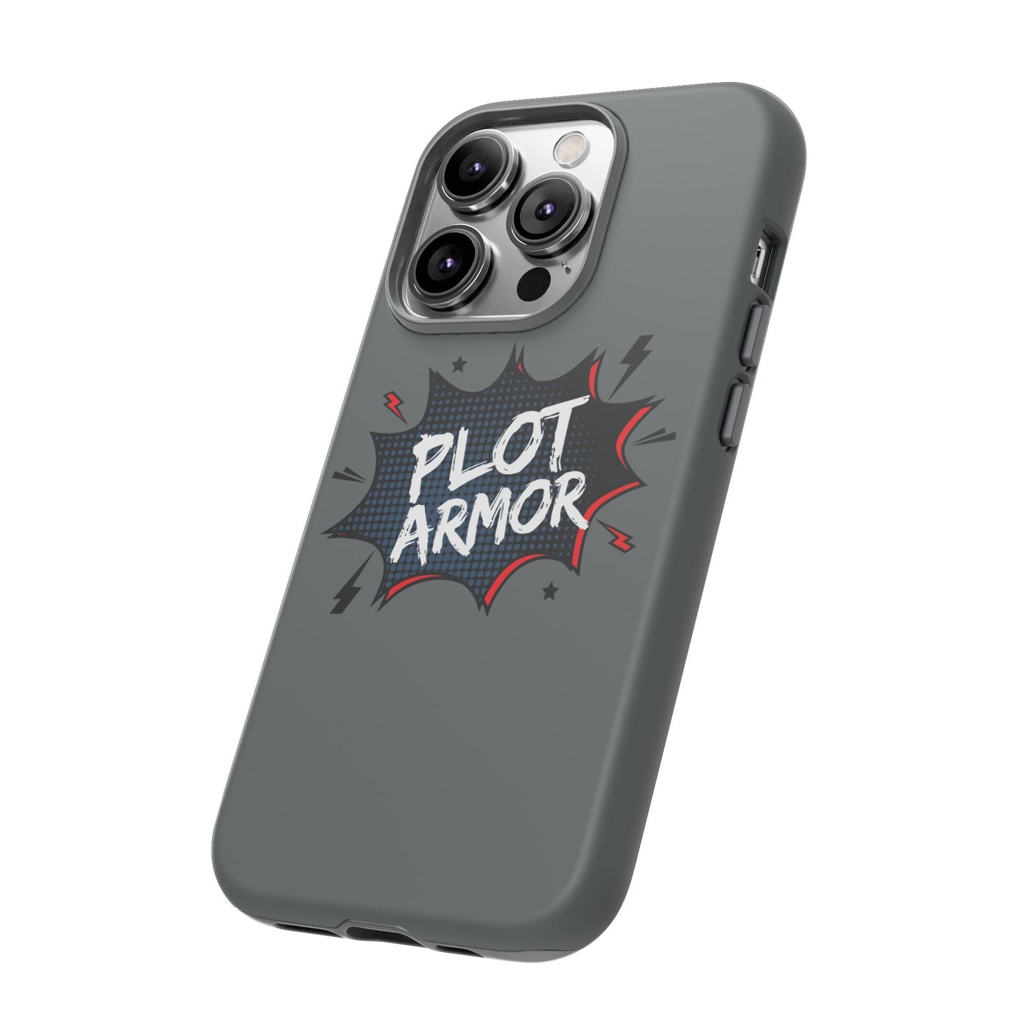 Plot Armor Phone Case | Tough Cases for Gamers, Gift for Nerds, Phone Accessories for Gamers, Protective Case, Playful Design | Phone Case by VarietySpire – VarietySpire