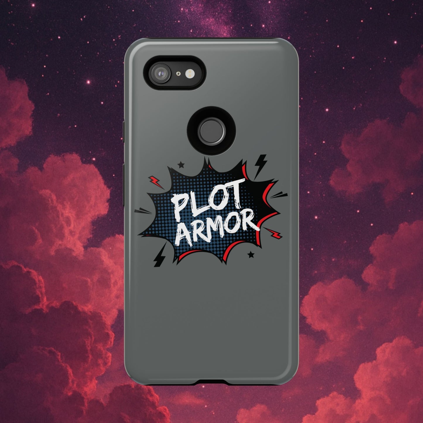 Plot Armor Phone Case | Tough Cases for Gamers, Gift for Nerds, Phone Accessories for Gamers, Protective Case, Playful Design | Phone Case by VarietySpire – VarietySpire