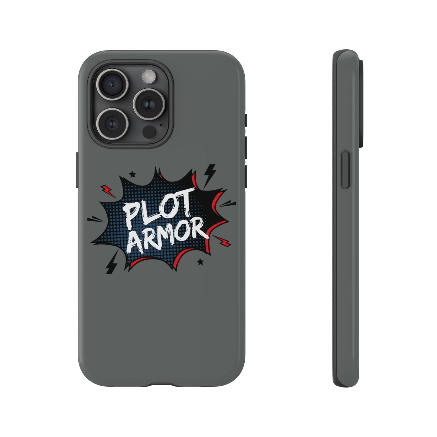 Plot Armor Phone Case | Tough Cases for Gamers, Gift for Nerds, Phone Accessories for Gamers, Protective Case, Playful Design | Phone Case by VarietySpire – VarietySpire