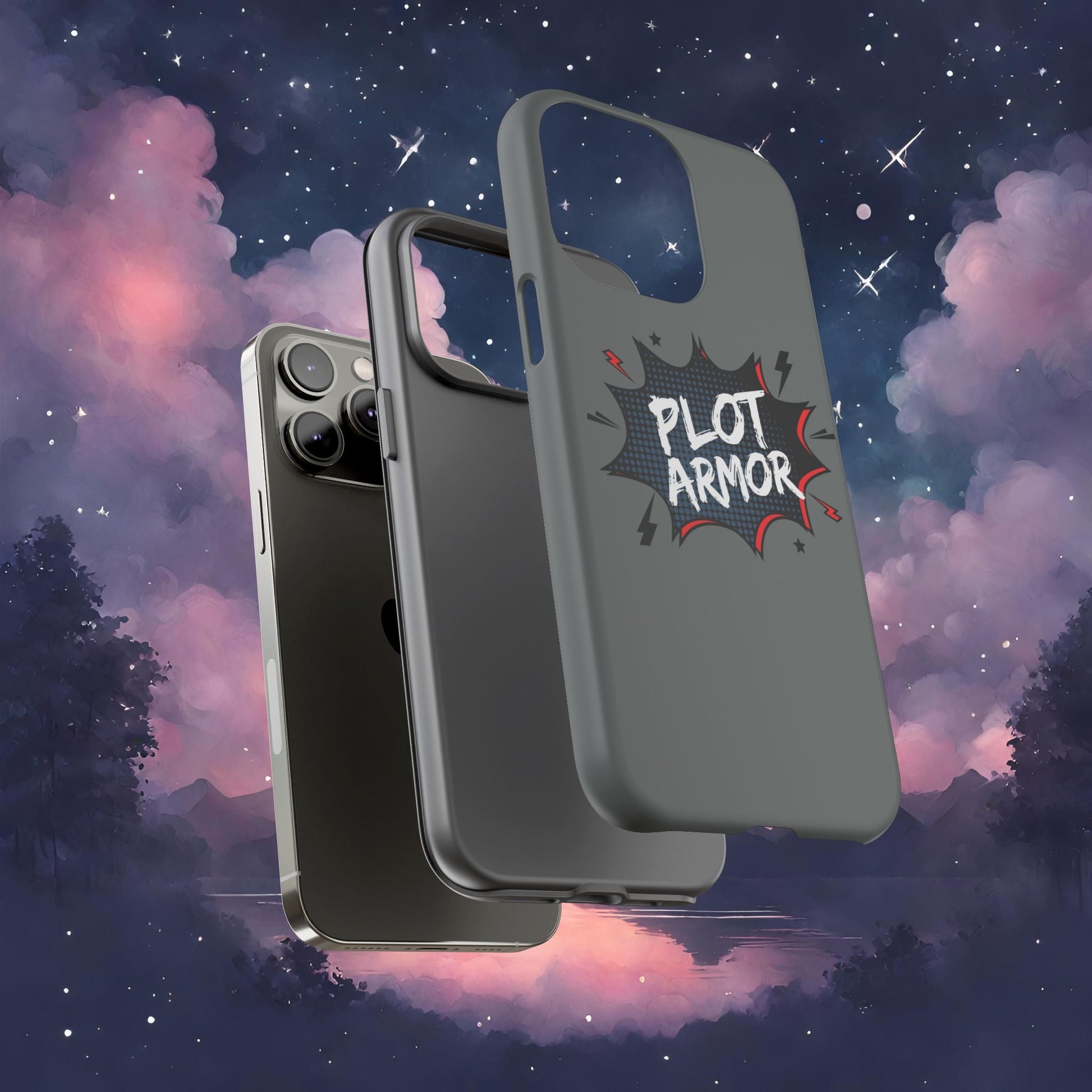 Plot Armor Phone Case | Tough Cases for Gamers, Gift for Nerds, Phone Accessories for Gamers, Protective Case, Playful Design | Phone Case by VarietySpire – VarietySpire